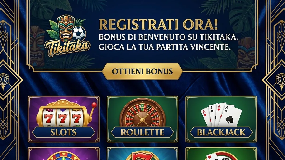 Registrazione con bonus